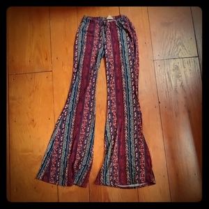 Big bell bottom leggings